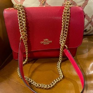Coach Klare Red Crossbody/Shoulder Bag
